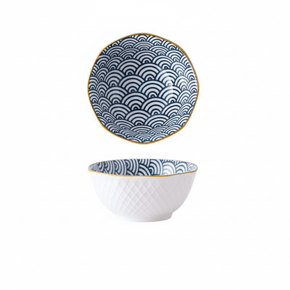 Novita Casa - Stylish Ceramic Patterned Bowl - Novita Casa