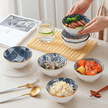 Novita Casa - Stylish Ceramic Patterned Bowl - Novita Casa